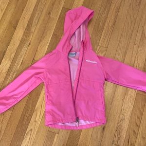 Columbia XXS girls rain jacket